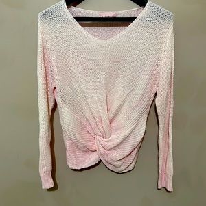 Light pink fade sweater